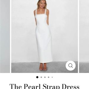 Pearl strap dress size S